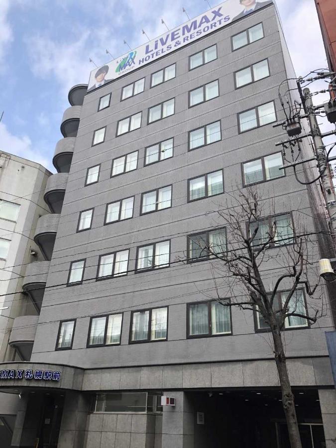 Hotel Livemax Sapporo Ekimae Exterior foto
